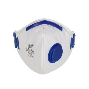 FFP2 NR Fold Flat Mask with valve - Box of 10 PP0140